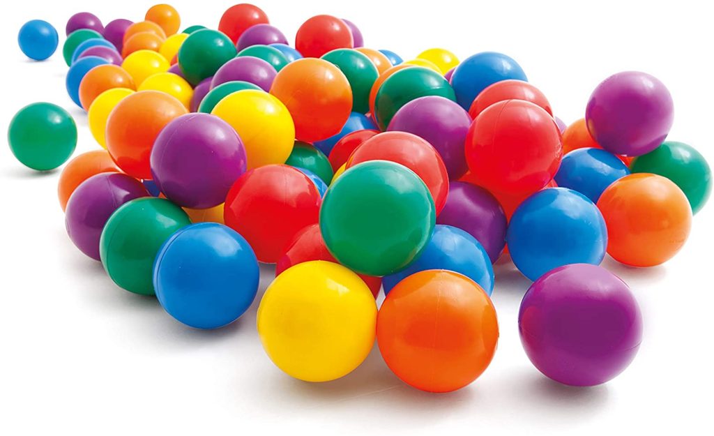 2813 *Pelotas p/Alberca PREMIUM* (100 Piezas). – Mayoreo Didáctico